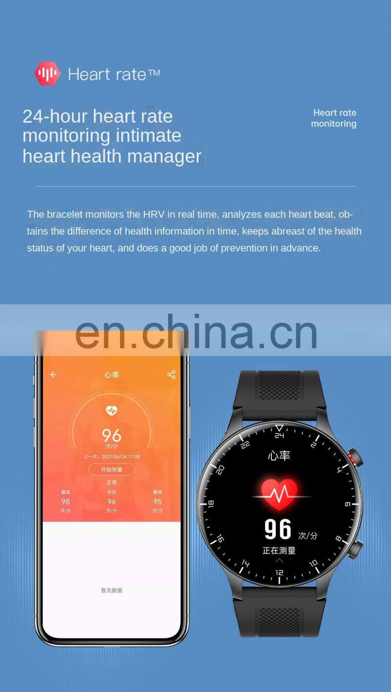 Smart Watch Information Call Reminder Female Physiological Period Notification Heart Rate Blood Pressure Blood Oxygen Monitoring