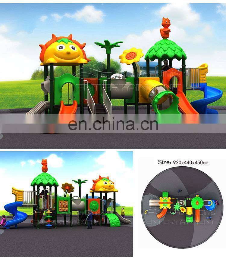 Outdoor children play games community play aresas item kiddy slides for sale