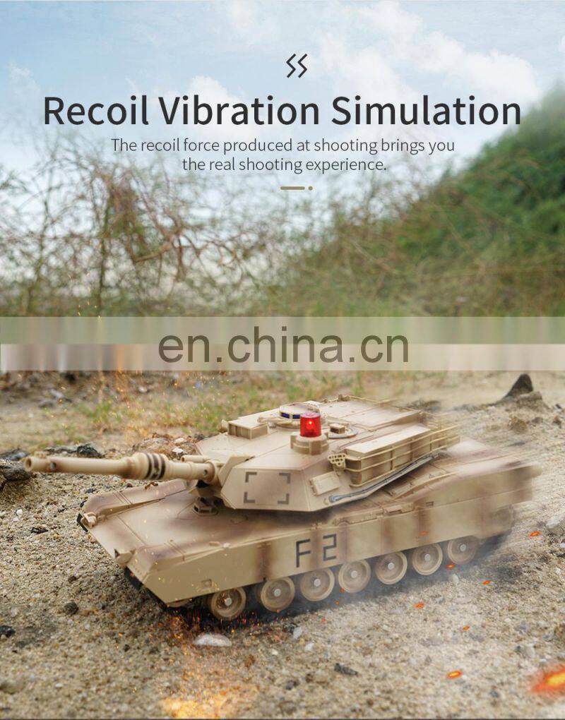 JJRC Q90 RC Tank KidToy Turret Rotation Military Battle Tank