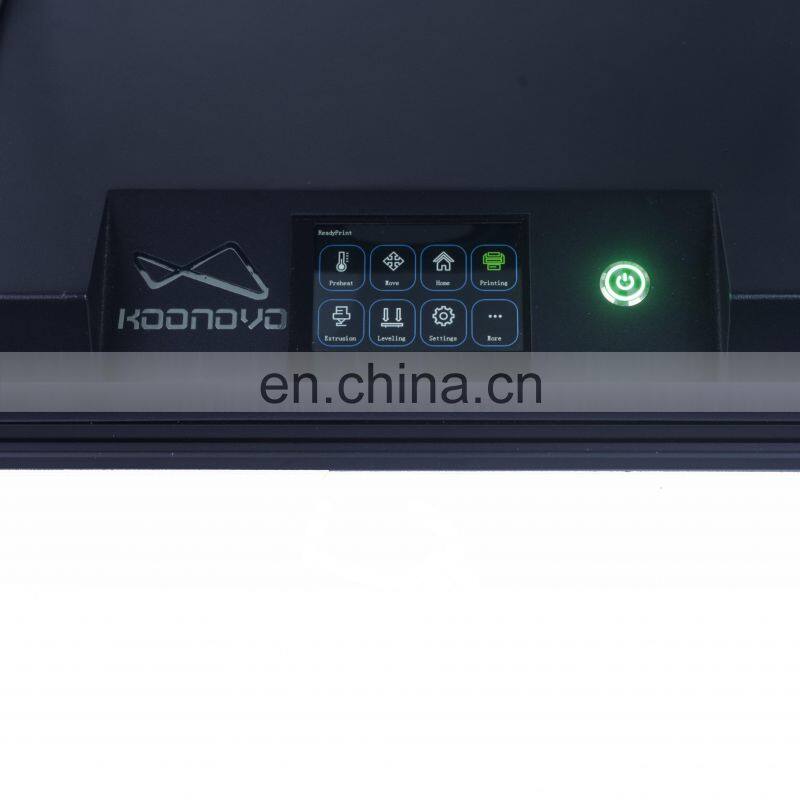 KOONOVO Large 3D Printer Professional Market first Easy to Assembly Core XYZ 3D Dual Z Axis FDM 3D Printer Machines