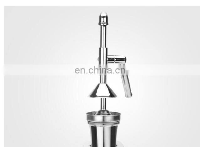 New style kitchen manual stainless steel best pomegranate hand press juicer