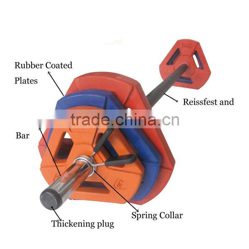 hot sale 20kgs rubber coating pump sets with spring collar