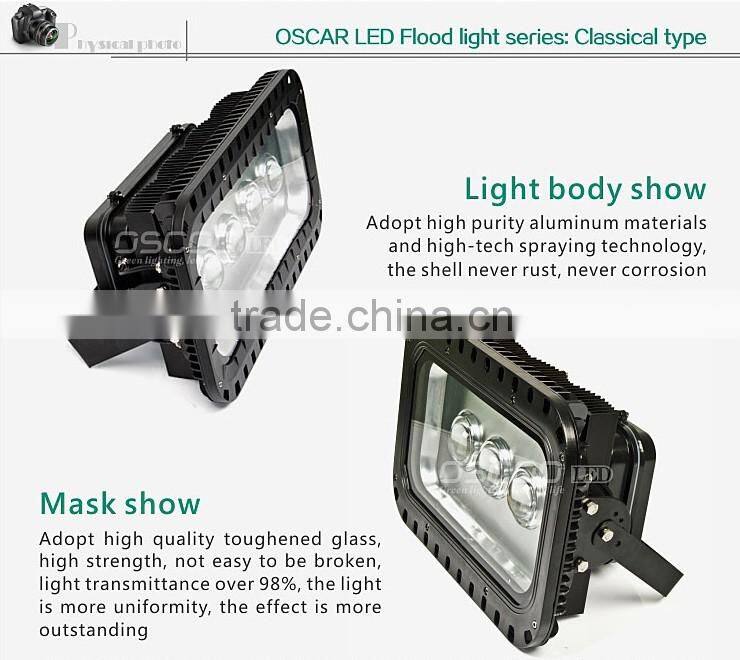 Tunnel lamp 3pcs COB led flood lights,180w led flood light