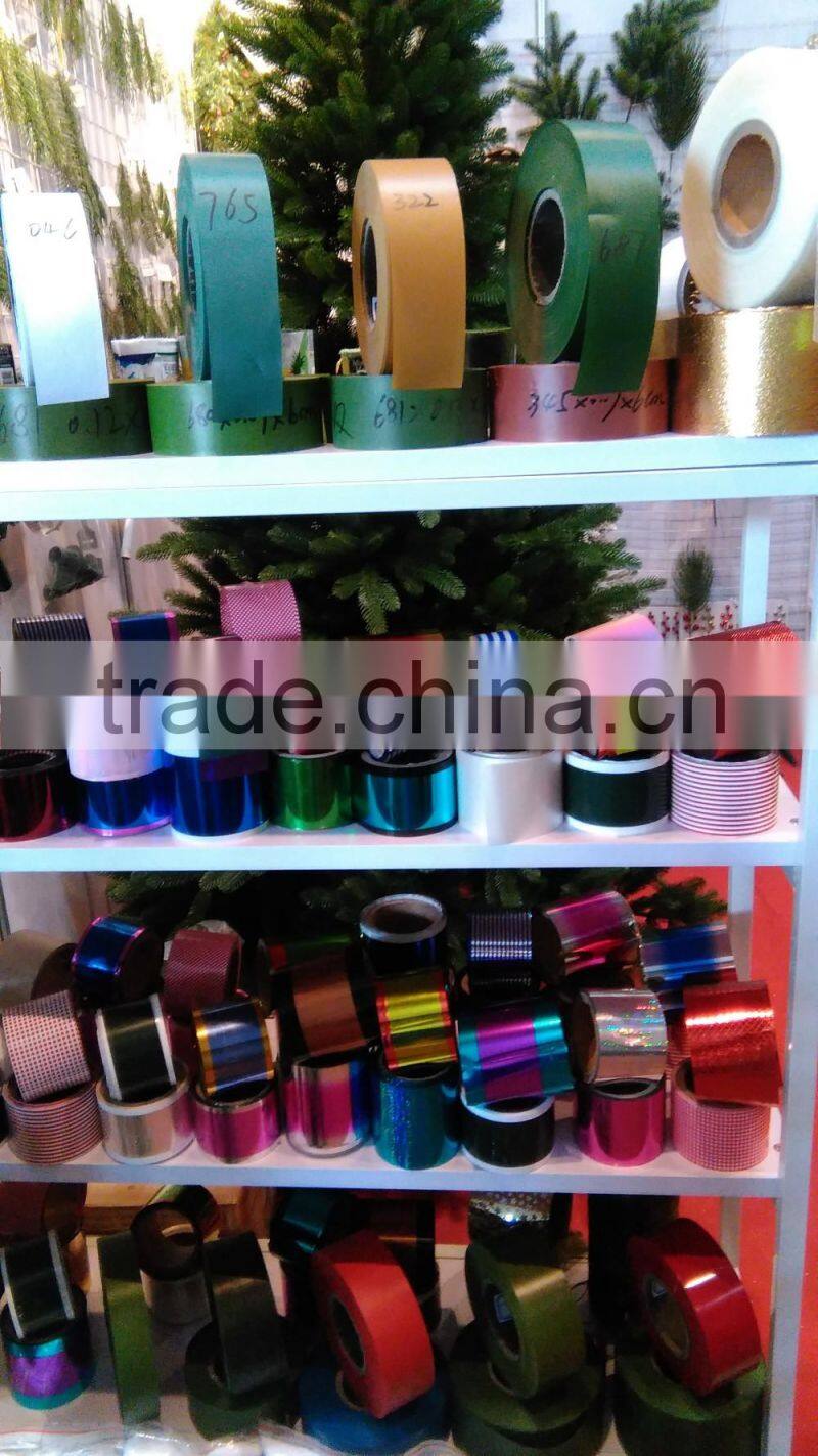 PVC Metallized Film For Chrismas Decoration