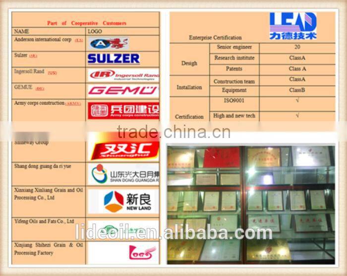 10-200 t/d soybean oil deodorizer with turnkey price FFA 0.15-0.22
