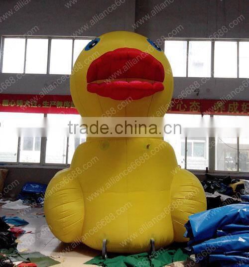2014 inflatable adversiting yellow duck cheap inflatable duck