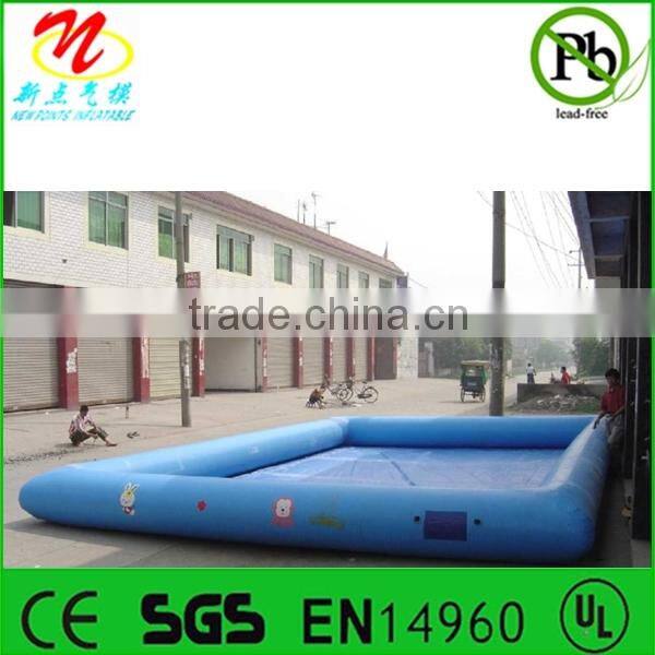 Inflatable hexagon water pools