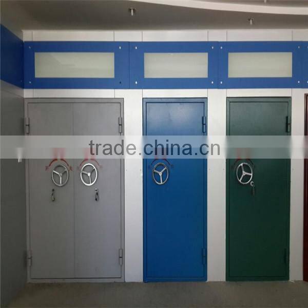 Hot brand Double Door Bullet Proof Security Door Explosion Proof Aluminum Foam Copper Security Door