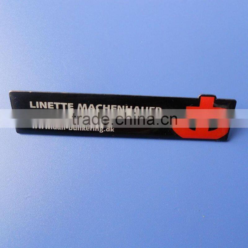 black background red cross name badges,lapel pin and name tag