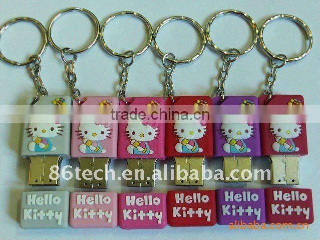 Promotional mini cartoon anime character usb flash drive 8GB