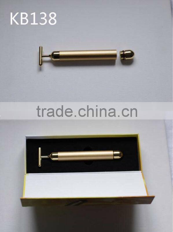 T Shape facial machine Beauty Esthetic Bar(24K Gold Ion Lifting Bar) 24k beauty bar