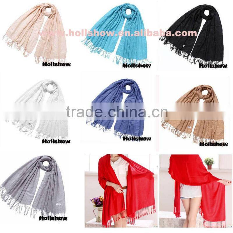 Star Favourite Long Tassel Acrylic Scarf Pashmina Shawls Canada