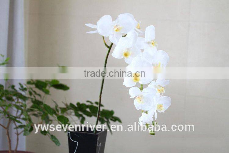 High simulation butterfly orchid a plastic handle Great branches 11 head simulation flowers/wedding decoration