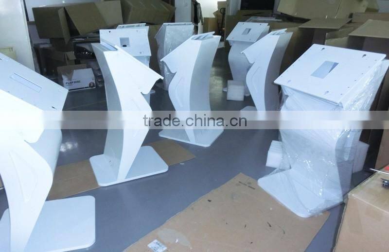 55'' inch floor standing touch screen android indoor information kiosk