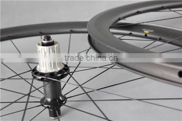 R36 carbon hubs carbon bike wheelset UD cabron fiber clincher wheelset W40C