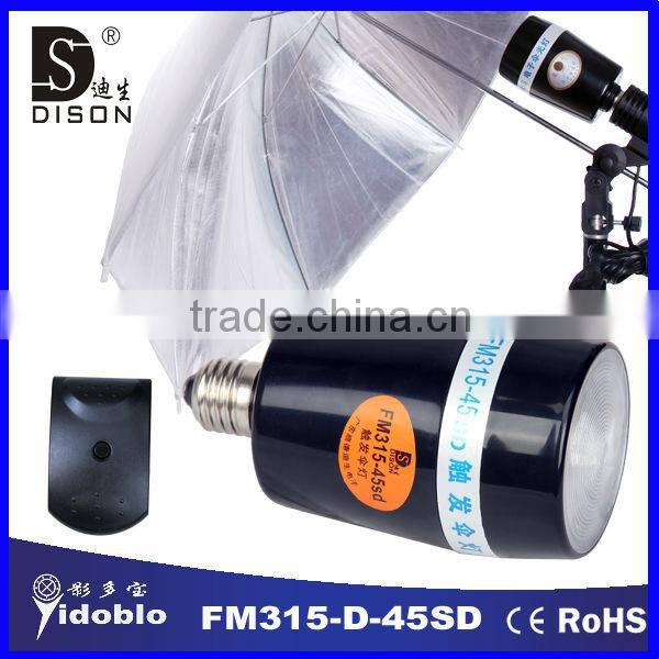 electronic umbrella light, electronic flash light with remote control,camera flash equipment
