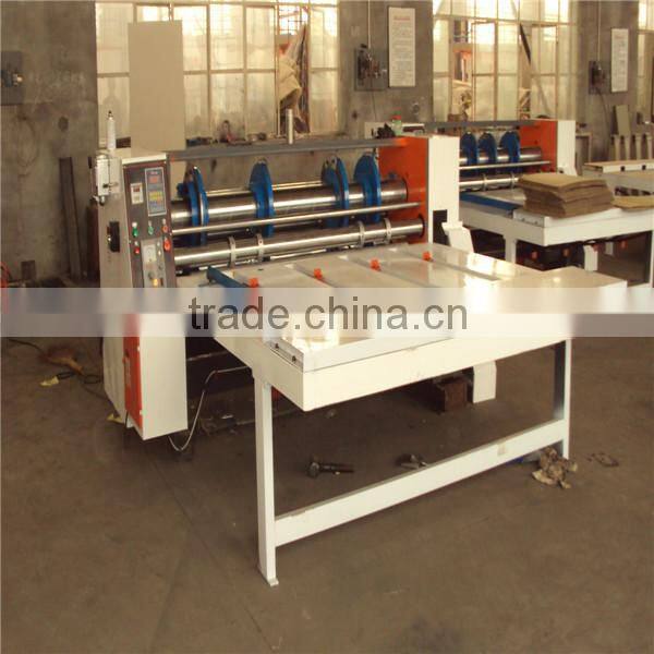 slitting slotter/paper carton making machine