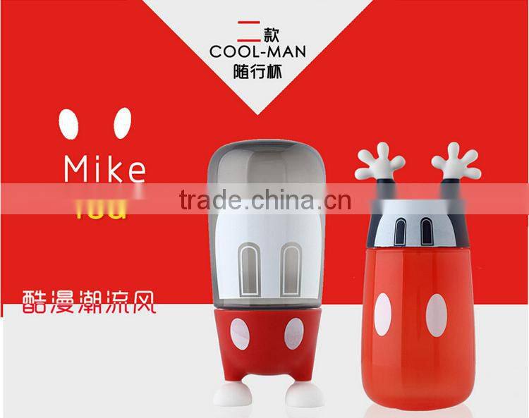 Disney audit factory Hot selling cool man cartoon character plastic cups
