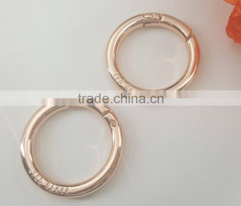 Sedex Audited Factory 2 Pillar Zinc alloy Metal Ring