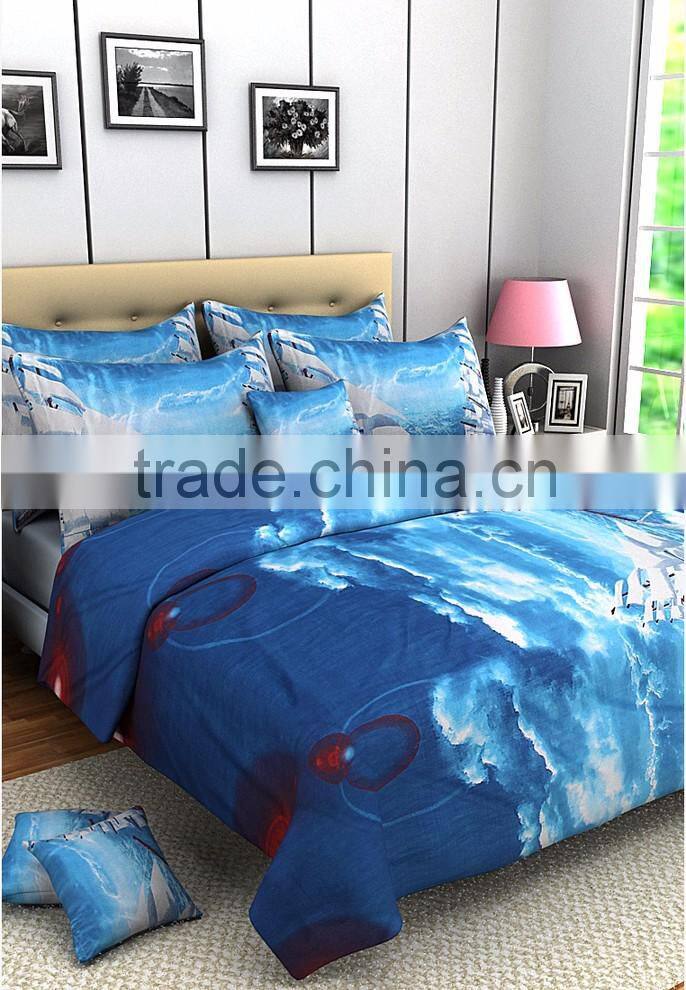 100% Cotton 3d Cheap Cool Bedding Set