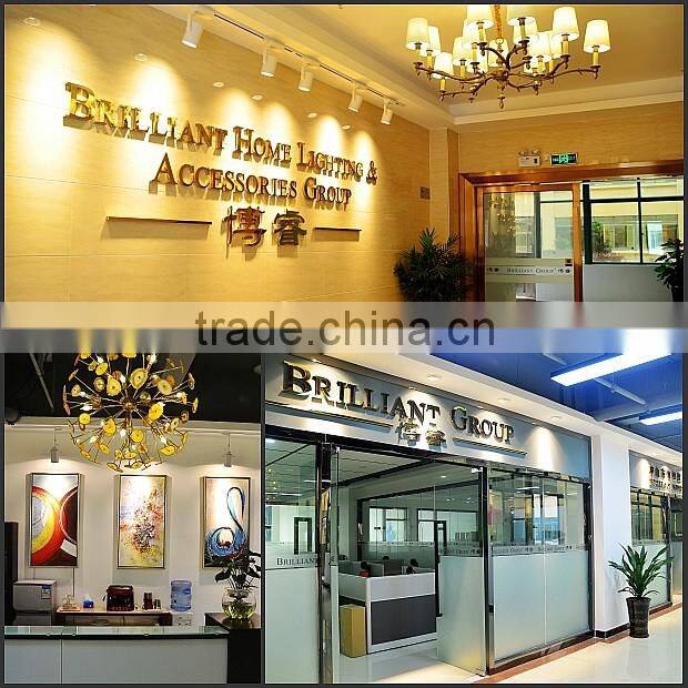 CE/UL/SAA brass column floor lamp crystal ball FL21706