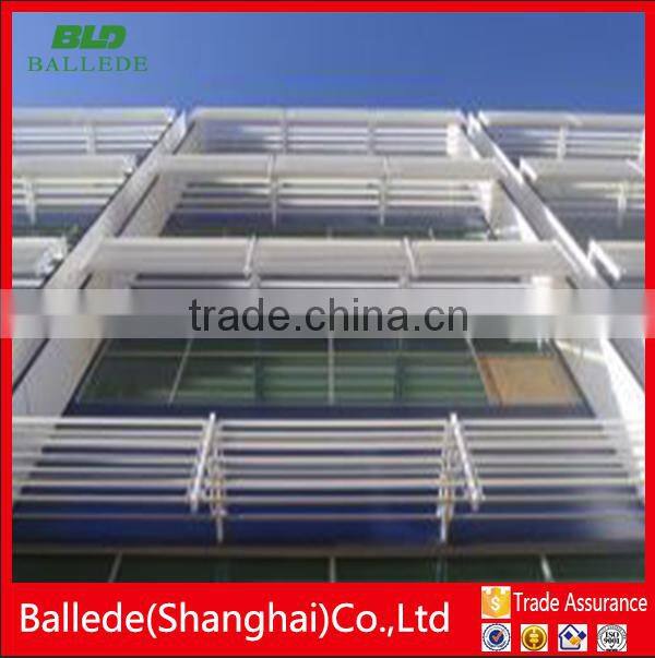 Architectural awning sun louver