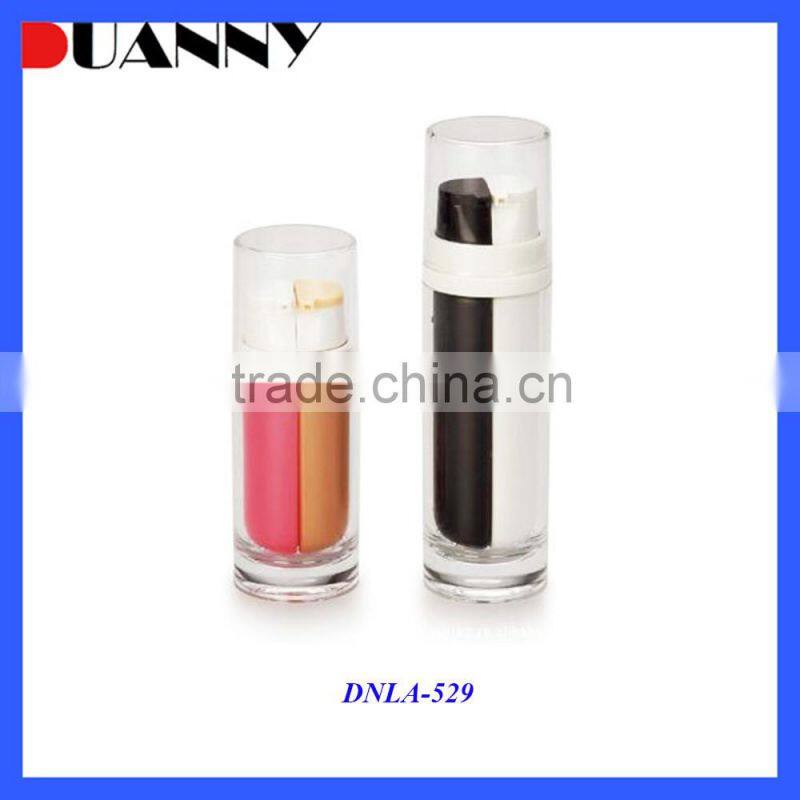 25ml Acrylic Dual Chamber Bottle Packaging,25ml Dual Chamber Bottle
