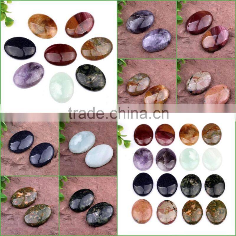 Fashion Gemstone Faceted Turquoise Cabochons Cut