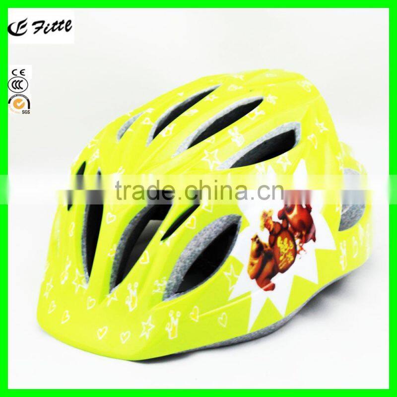 lovely children safety sport riding skating bike bicycle helmet