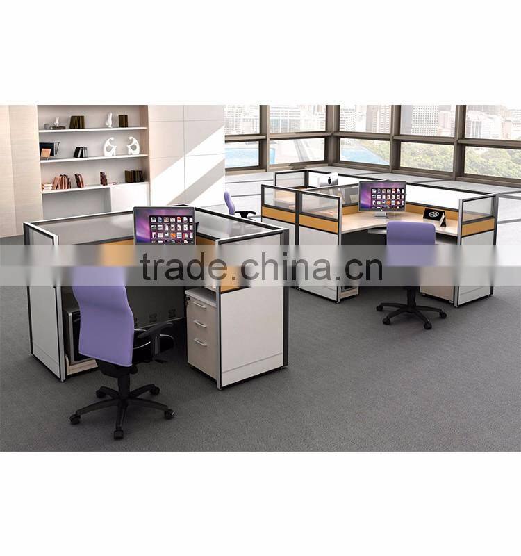 Hot sale!single seater office staff workstation office table partition