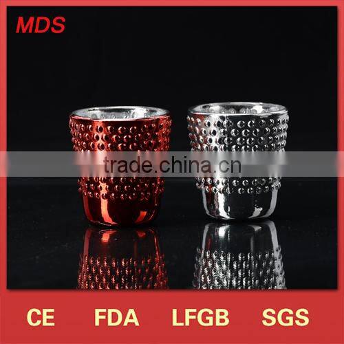 Glass cake tools clear crystal wedding cake stand with bird design