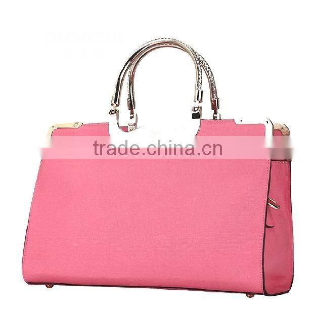 fresh colourful PU tote handbag for women