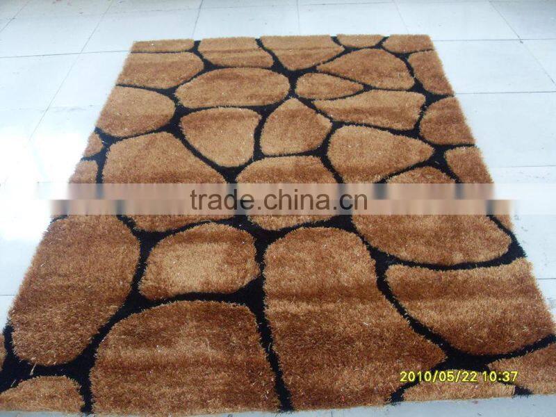 South Korea silk soft hand tufted carpet