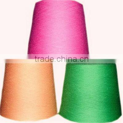 Colored spun yarn cone polyester sewing thread