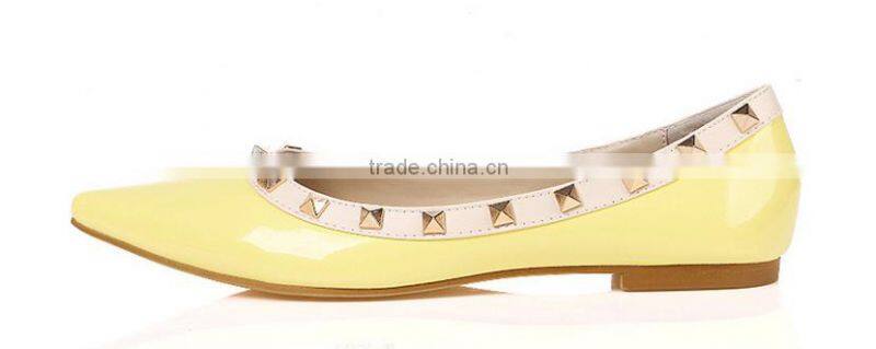 2016 fashion ladies flat shoes elegant office lady shoes