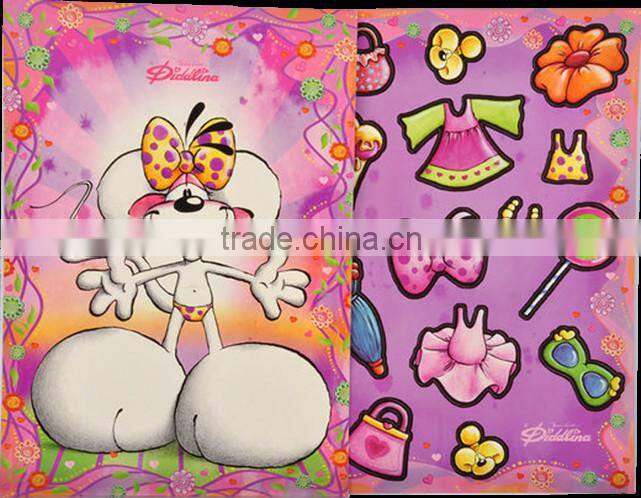 Magnetic Dressup,Dress up DIY toy,Magnetic Dress Up Doll