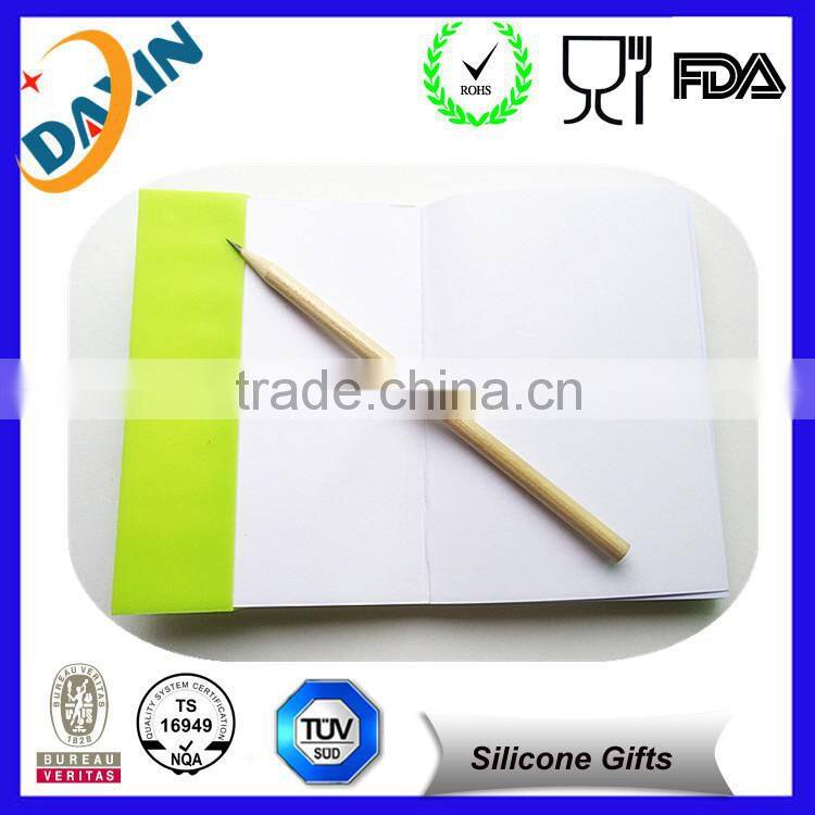 2015 Hot selling silicone notebook cover A5 / A6 size