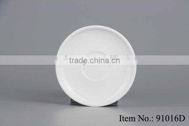 white chafing ceramic coffee cup with handle