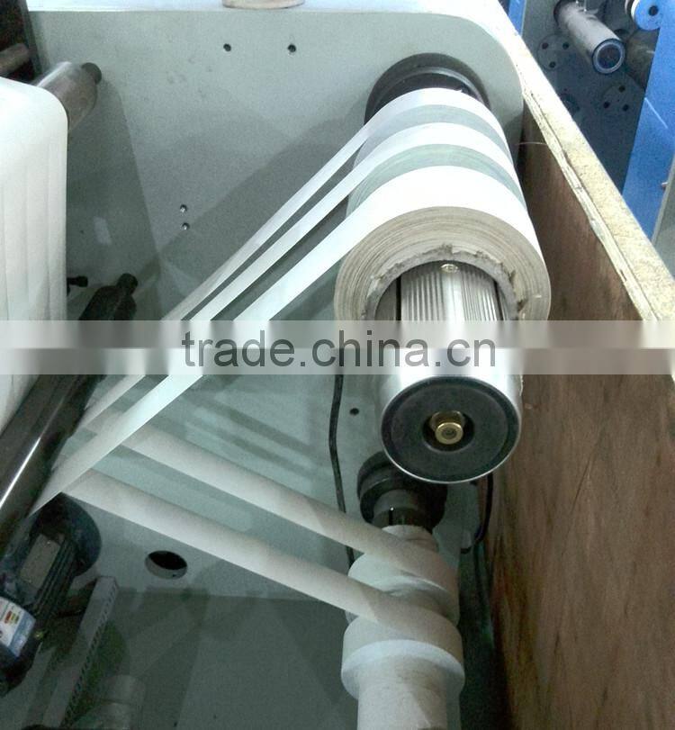 High Speed Kraft Paper Label Slitting Rewinding Machine