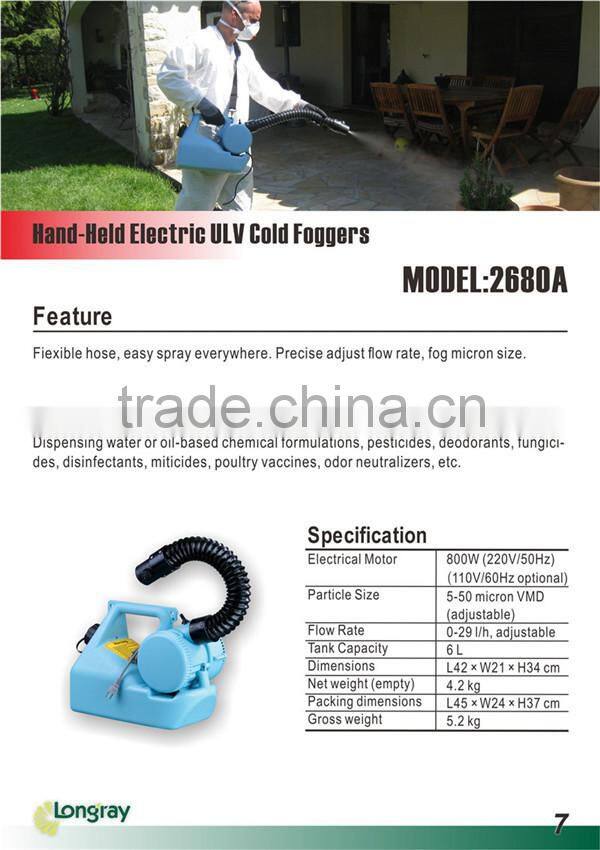 Longray 2680A Carryall Electric ULV Cold Fogger