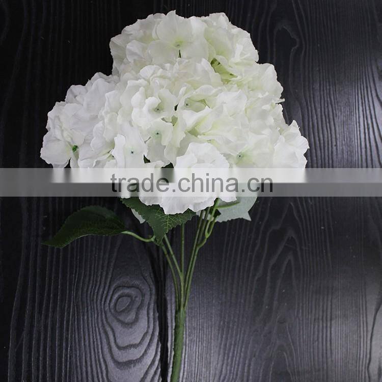 white wedding silk artificial hydrangea