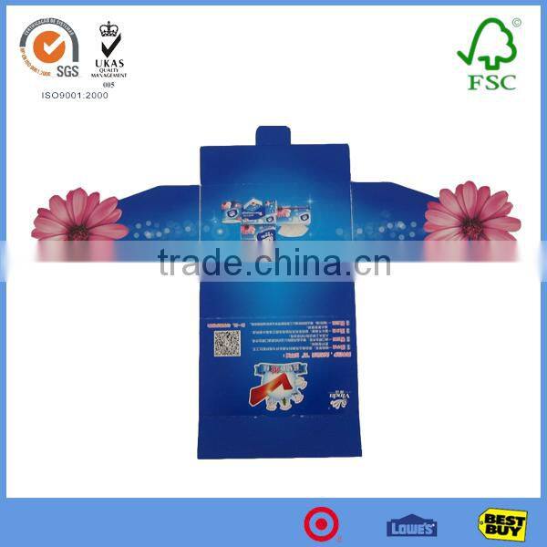Color Printing 3D Design Recycled Packaging Box Of China