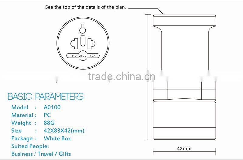 Portable Shanghai Alibaba Supplier with high reputation usb charger adapter