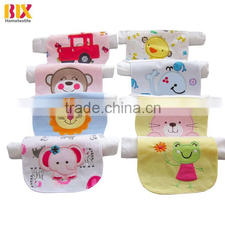 Alibaba China 100% cotton embroidered child outdoors honeycomb sweat absorb cloth