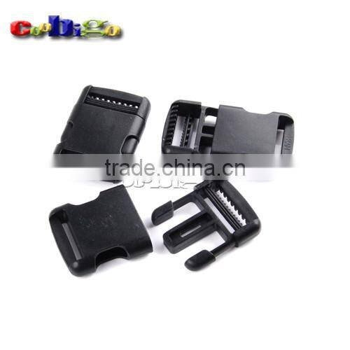 Plastic Single Adjustable Circular Buckle For Tactical Backpack Straps #FLC335-20/25/B-25/30