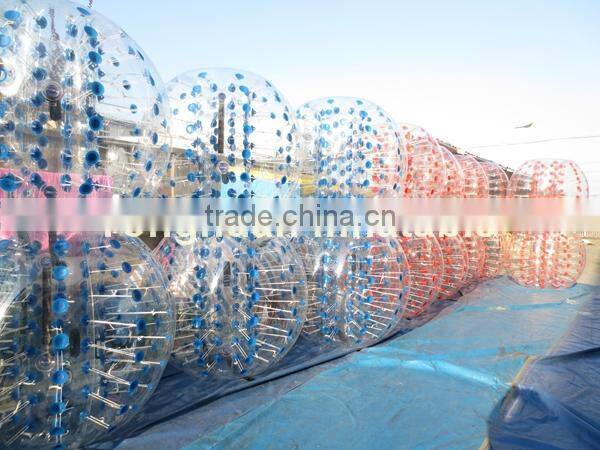 crazy inflatable belly bump ball