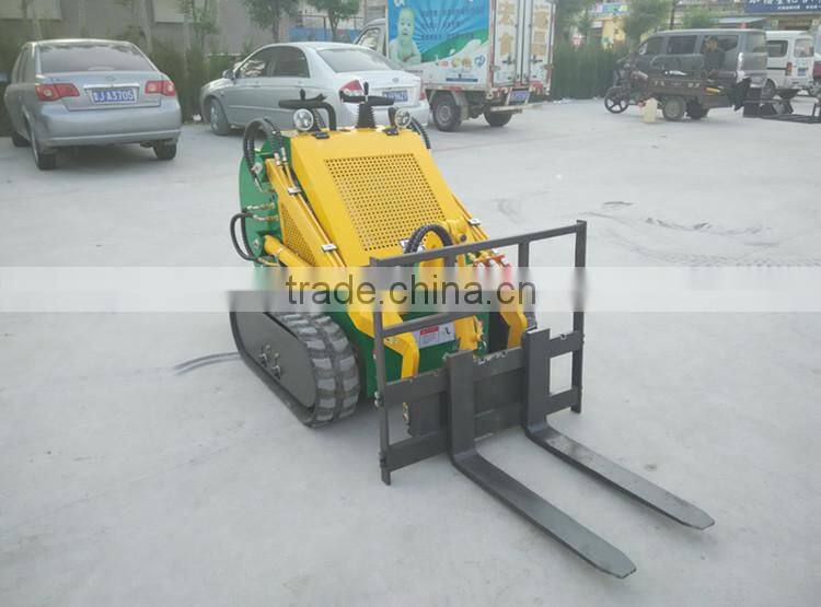 Multifunctional Skid Steer Loader with Pallet Fork Frame