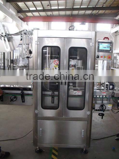 automatic juice bottle shrink sleeve labeling machine