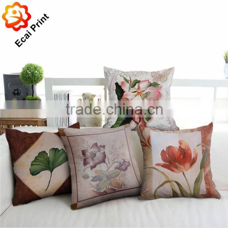 colourful soft factory price digital printing Cushion for decoration