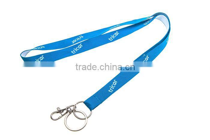 Woven Logo Hook Adjustable Lanyard Cheap Printed Lanyards